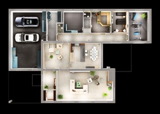 vizualizace exteriéru bytový architekt